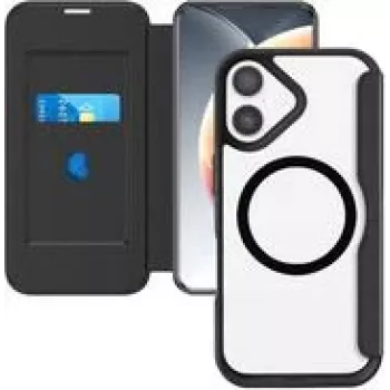 4smarts Urban Pro Flipcase Apple iPhone 17 Qi2 ready musta (541775)