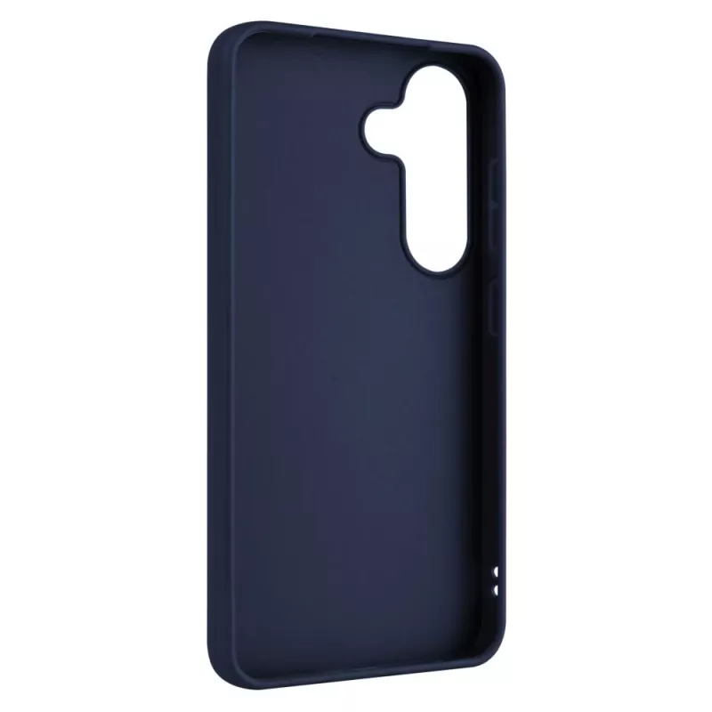 Kännykän takakansi FIXED Samsung Galaxy S25 -puhelimeen – kumi, sininen