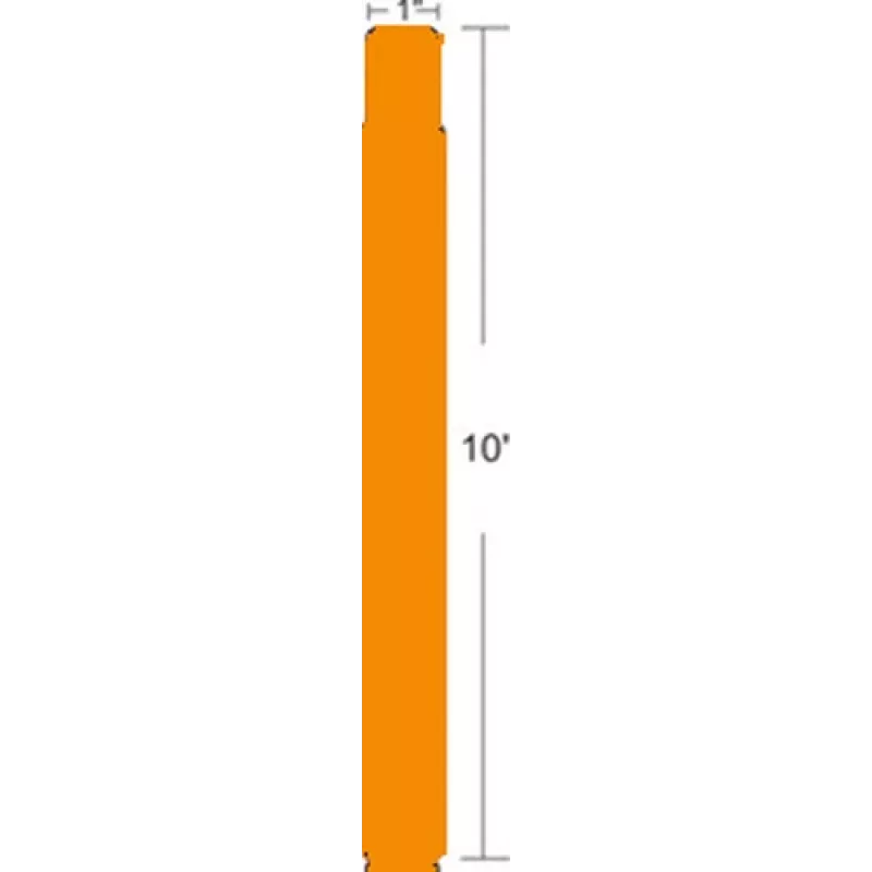 Zebra 10012712-6 -tulostintarra, oranssi, itseliimautuva tulostintarra
