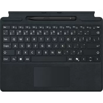 Microsoft Surface Pro näppäimistö ohut Pen QWERTZ saksa musta