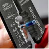 Knipex 97 21 215 B puristustyökalu musta, sininen, punainen