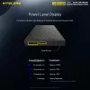 Kannettava varavirtalähde Nitecore NB10000 — 10000 mAh, USB‑A + USB‑C, 38 W kokonaisteho, harmaa
