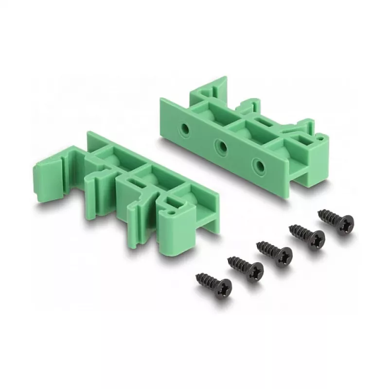 DeLOCK D-Sub 15-pin liitin riviliittimeen DIN-kiskolle 58 mm x 61 mm x 30 mm