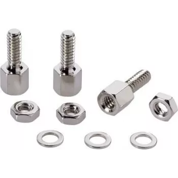 Renkforce kiinnityspultti hopea 1 sarja (RF-4538852)