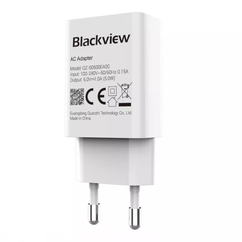 Laturi 5W Blackview ASBVWLTCHAR5W01 kompakti kevyt USB-virtalähde 5 W