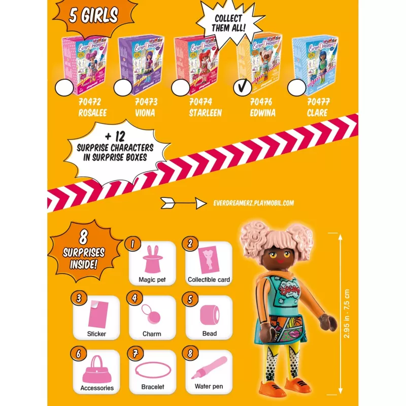 70476 EverDreamerz Edwina - Comic World, rakennuslelu