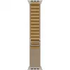 Ranneke Apple 49mm Tan Alpine Loop pieni Natural Titanium Finish