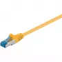Goobay 93658 Ethernet-verkkokaapeli keltainen
