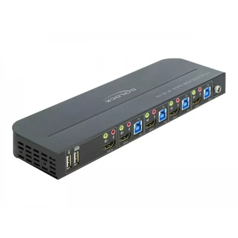 KVM-kytkin DeLOCK 11483 musta