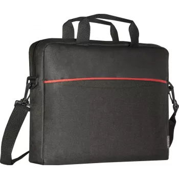 Asiakirjasalkku DEFENDER Defender Lite 39,6 cm (15,6 tuuman) kannettaville, polyesteri, musta, 430×310×80 mm