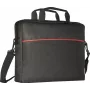 Asiakirjasalkku DEFENDER Defender Lite 39,6 cm (15,6 tuuman) kannettaville, polyesteri, musta, 430×310×80 mm