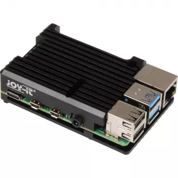 Raspberry Pi RB-ALUCASEP4+07 musta