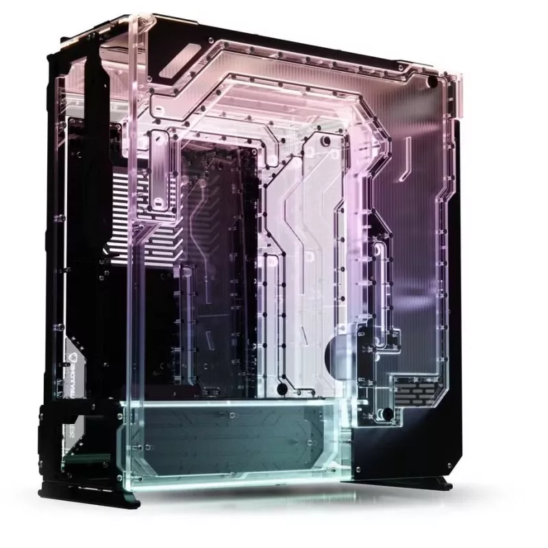 Sivupaneeli PC-koteloon Singularity Spectre 4 Dual Loop, läpinäkyvä akryyli