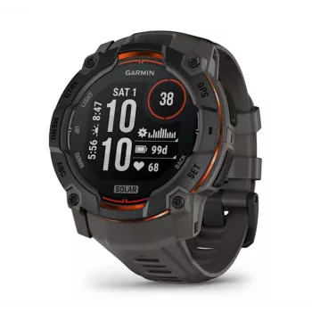 Garmin Instinct 3 Solar GPS-älykello 1,3 tuuman MIP 176x176 kosketusnäyttö musta