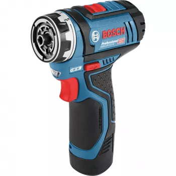 Bosch GSR 12V-15 FC Professional 1300 kierr./min avaimeton 600 g musta, sininen