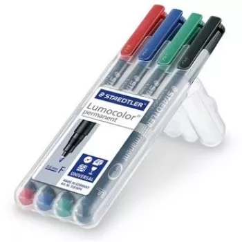 Pysyvä merkkiaine hieno kärki Staedtler Lumocolor 318 WP4