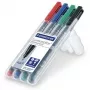 Pysyvä merkkiaine hieno kärki Staedtler Lumocolor 318 WP4