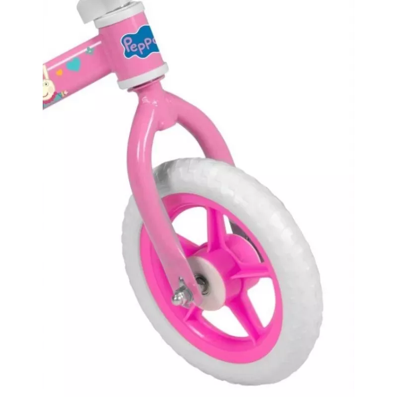 Kävelypyörä 10 Peppa Pig pinkki 195 TOIMSA