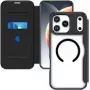 4Smarts Urban Pro Flipcase iPhone 17 Pro Max Qi2 ready musta (541777)
