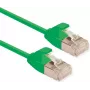 ROLINE U/FTP DataCenter -verkkokaapeli Cat.6A (luokka EA), LSOH, ohut, vihreä, 0,3 m (21.15.3331)