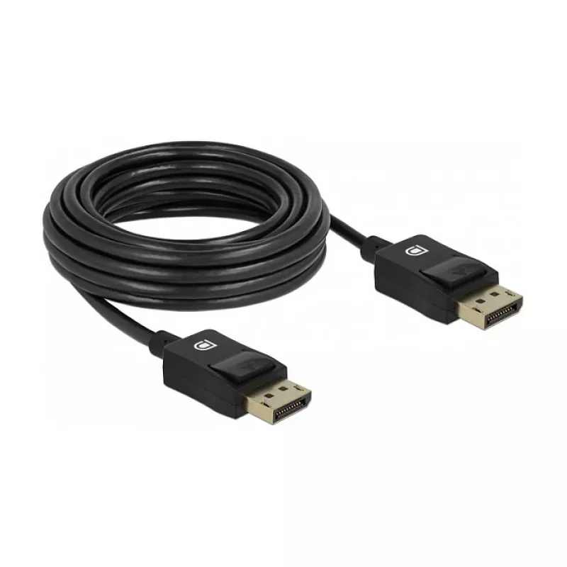 DisplayPort-kaapeli DeLOCK 85300 1 m musta