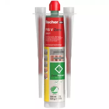 fischer 558953 - sementtilaasti - tahna (käyttövalmis) - 0,3 kg - ilmanvaihtotiili - muuraustiili - ETA-20/0572 ETA-20/0574 ETA-21/0267 DoP No. 0238 DoP