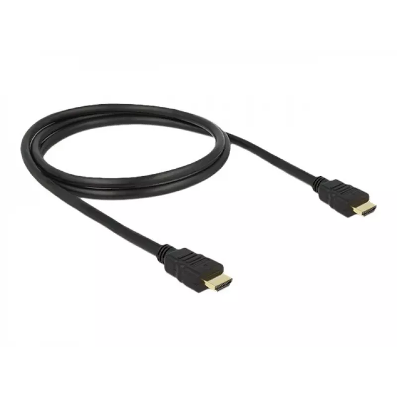 HDMI-kaapeli DeLOCK 84752 1m Type-A uros-uros musta