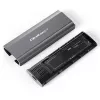 Kotelo | tasku NV2271 M.2 SSD -asemalle | SATA | NVMe | USB-C | 2TB
