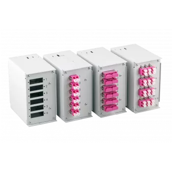 EFB Elektronik etulevy 12x SC-S, LC-D, E2000, 2,8 mm:n ruuvinrei'illä