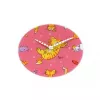 NeXtime kello 8810 Tickle My Tummy, Ø30 cm, seinäkello, pinkki/monivärinen