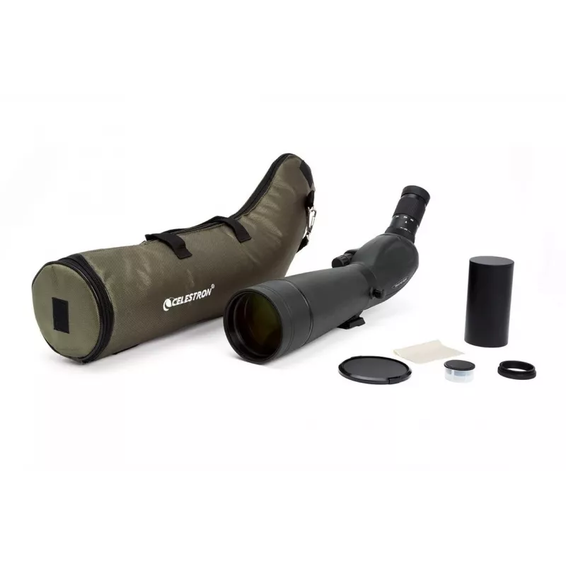 Celestron TrailSeeker 80-45 astetta kaukoputki 60x BaK-4 musta