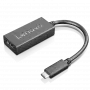 Lenovo 4X90R61022 videokaapeli-adapteri 0,24 m USB Type-C HDMI Type-A (standardi) musta