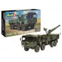 Muovinen pienoismallirakennussarja REVELL Man 10T Milgl 8x8 kuorma-auto mittakaavassa 1/35