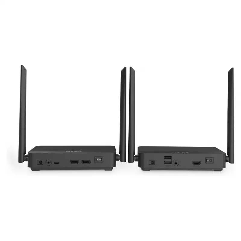 Langaton HDMI-KVM-jatkosarja DIGITUS DS-55360 – lähetin ja vastaanotin, langaton, 100 m, 4K/60 Hz, HDMI, USB-A/USB-C