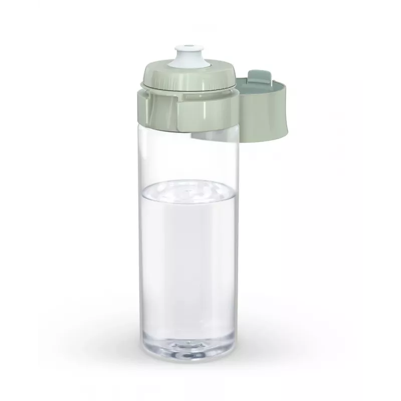 Uudelleenkäytettävä juomapullo BRITA Fill&Go Vital 600 ml integroidulla MicroDisc-suodattimella, vihreä