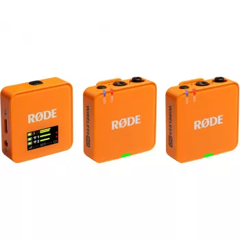RØDE Wireless GO III Orange - langaton mikrofonijärjestelmä (oranssi)