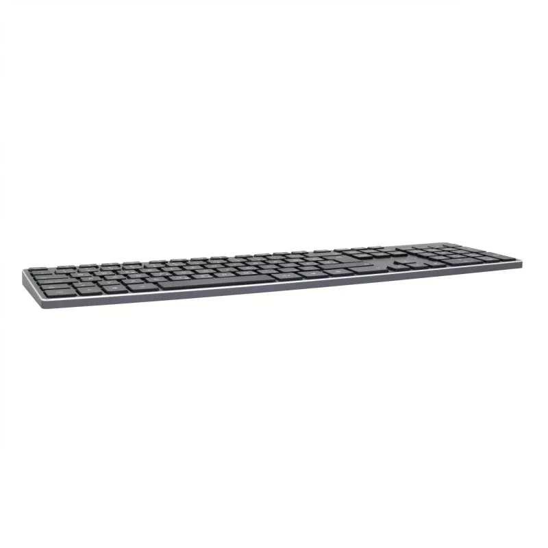SBOX WK-131 US -langaton näppäimistö, kompakti metallimuotoilu, US-asettelu