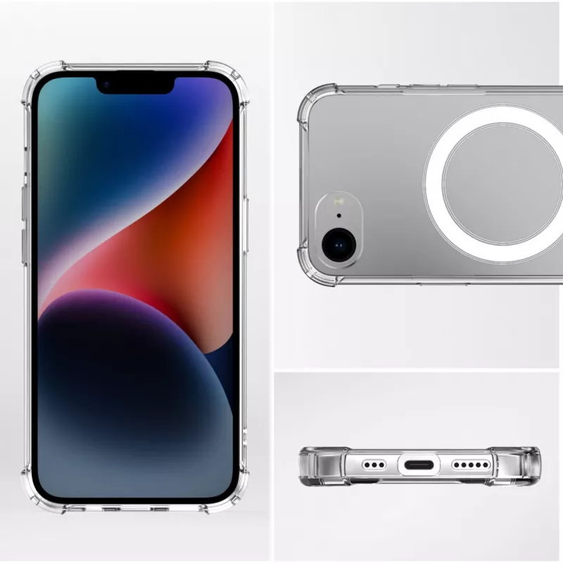 Suojakotelo 4smarts 541361 läpinäkyvä kotelo iPhone SE 6.06