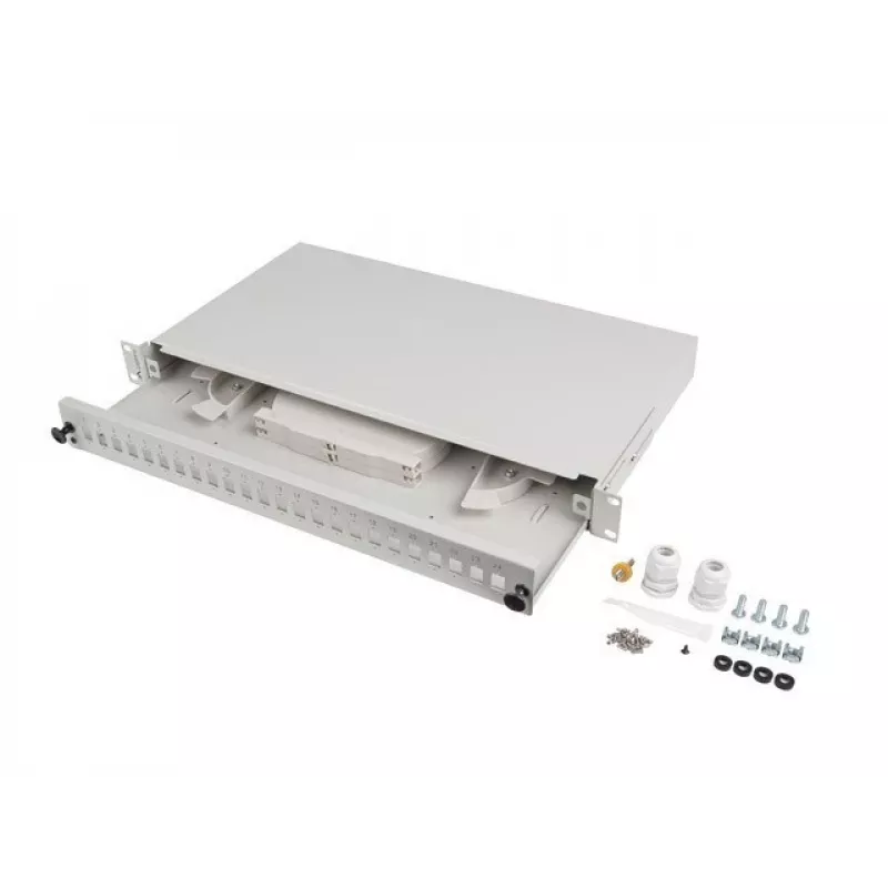 Kuitu-patchpanel LANBERG FOP1-24SS-LDS 1U 24xSC 24xLC