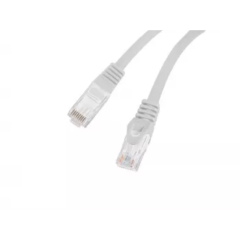 Verkkokaapeli LANBERG PCU6-10CU-1000-S Cat6 U/UTP RJ-45 suora 10 m harmaa