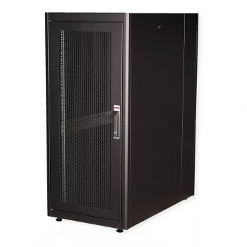 ROLINE 19 tuuman palvelinkaappi Basic 26 HE, 600x1000 LxS rei'itetty musta
