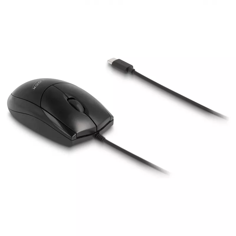 Hiiri DeLOCK 12114 USB Type-C optinen molempikätinen