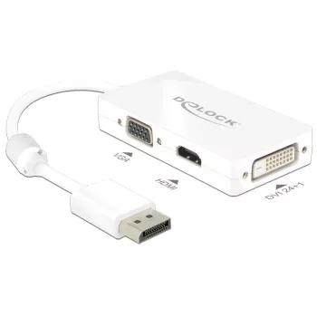 DeLOCK kaapeli 0,16 m DisplayPort VGA HDMI DVI-D
