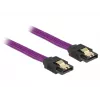 SATA-kaapeli DeLOCK 83691 0,5 m SATA 7-pin violetti