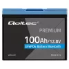 LiFePO4-akku QOLTEC 12,8 V 100 Ah Bluetoothilla — 12,8 V 100 Ah