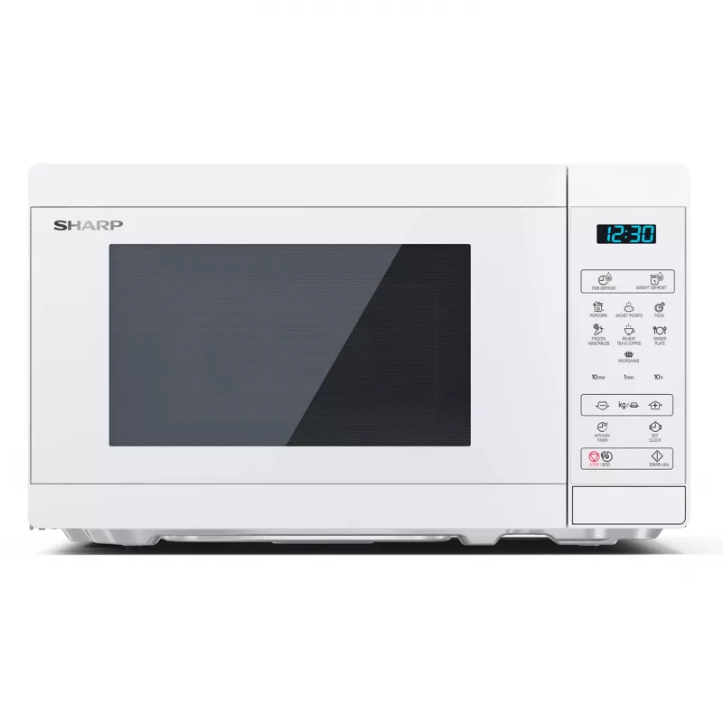 Sharp | mikroaaltouuni | YC-MS02E-C | vapaasti seisova | 800 W | valkoinen