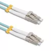 Qoltec - patch-kaapeli - LC/UPC Multimode (M) - LC/UPC Multimode (M) - 1 m - kuitu - duplex - 50/125 mikrometriä - OM3 - halogeeniton