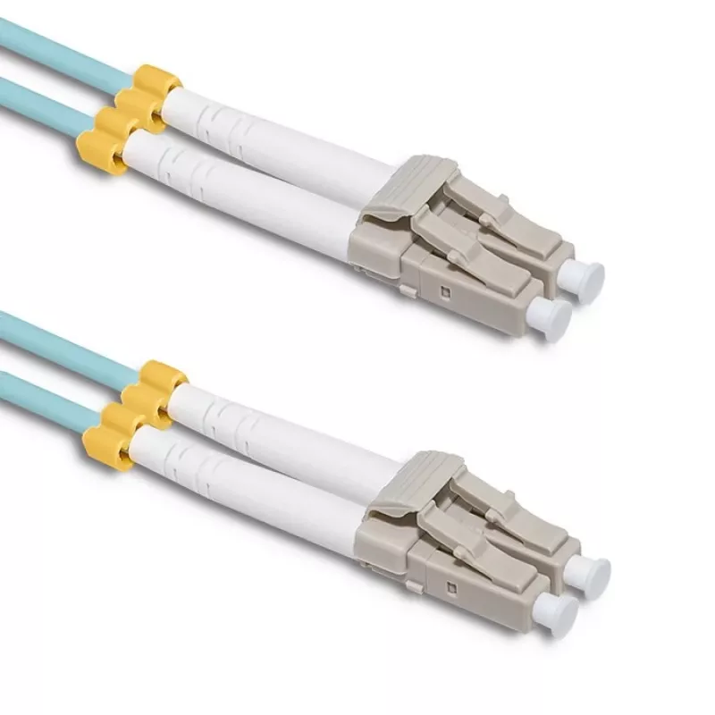 Qoltec - patch-kaapeli - LC/UPC Multimode (M) - LC/UPC Multimode (M) - 1 m - kuitu - duplex - 50/125 mikrometriä - OM3 - halogeeniton