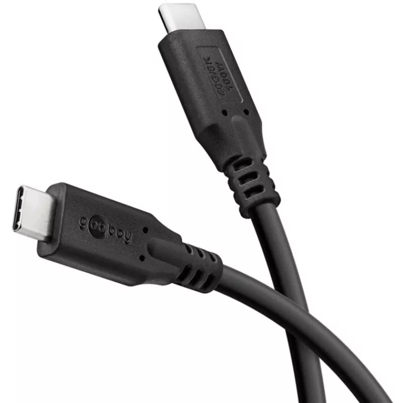 Goobay 74192 USB-kaapeli musta