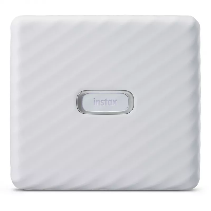 Fujifilm instax Link WIDE 16719574 värillinen LED-valokuvatulostin, 86 x 108 mm tulosteet, jopa 5 tulostetta minuutissa, Bluetooth 4.2 LE, Ash White